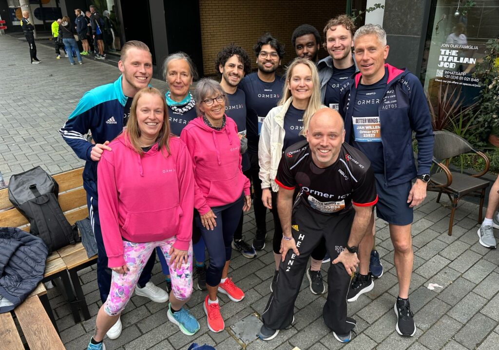 Ormer ICT doet mee aan Estafette Marathon
