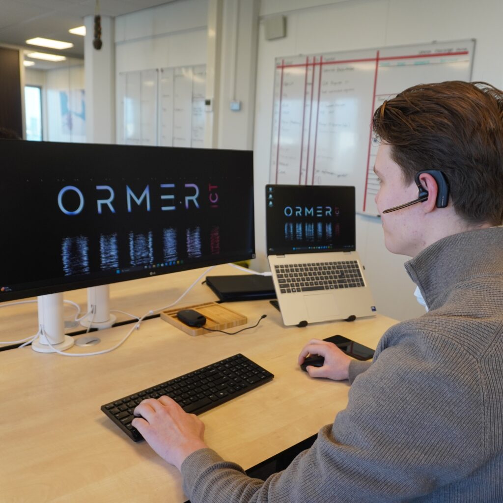 Achter laptop Staffing - Per